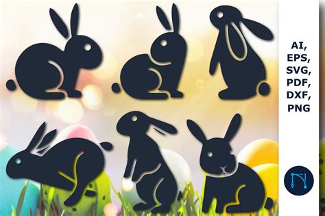 Download paper-cut-easter-bunny-svg-bundle SVG