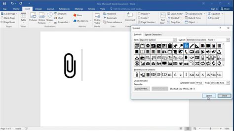 Paperclip From Word
