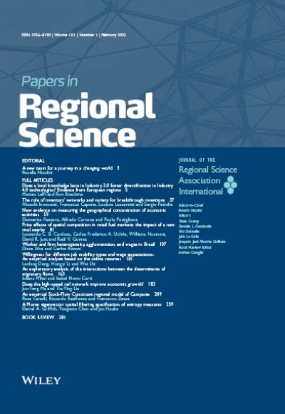 papers in regional science