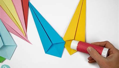 Origami Schmetterling falten mit Papier - basteln mit Kindern - DIY