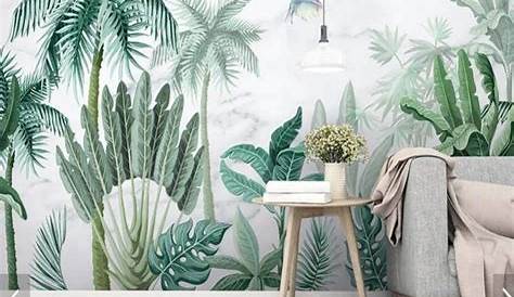 Photo papier peint murale nontissée Feuilles de palmier