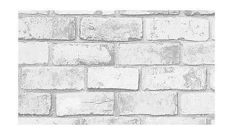 Papier Peint Brique Blanche Castorama Sur Brick Vieillie écru Mat