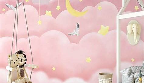 Papier peint bébé nuage ciel & rêve MuralConcept