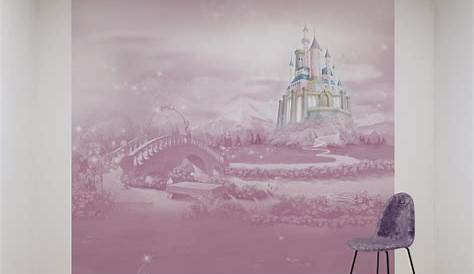 Papier Peint Chateau De Princesse Disney Achat Vente Papier