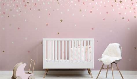 Papier peint etoile chambre bebe Bébé, doudou univers