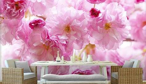 Papier Peint Fleurs De Cerisier Motif Japonais Fleur Recherche Google