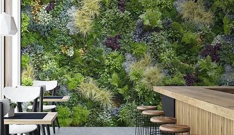Papier Peint Imitation Mur Vegetal Végétal 30 Motifs Tendances 2020 Maison
