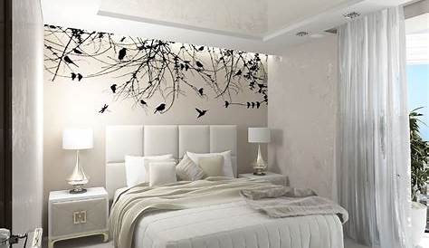 Papier peint Inspiration chambre a coucher, Deco chambre