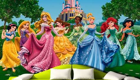 Disney Papier peint Princesse Walltastic