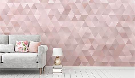 Papier Peint Rose Pale Et Gris Achat / Vente Pas Cher