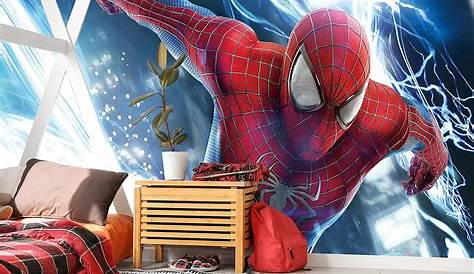 Personnalisé 3D murale papier peint Spiderman peintures