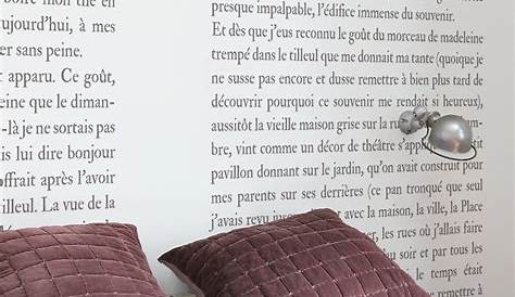 Papier Peint Texte Livre Français LES DOCKS LONDONART SEANROYALE