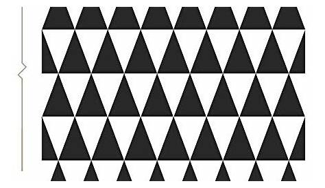 Papier Peint Triangle Noir Et Blanc [Top Déco] 10 s s En Pour Le