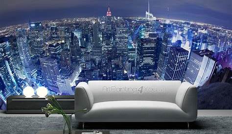 Papier Peint Vue New York & Poster Panoramique