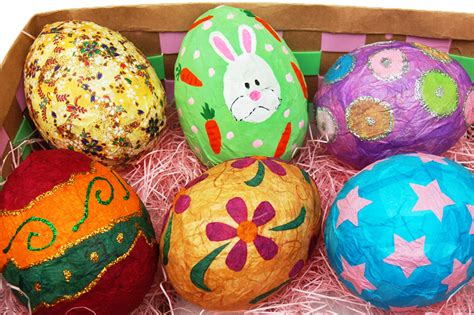Papier Mache Eggs