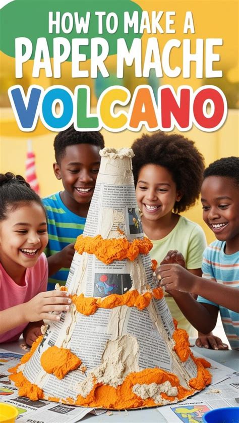 Papier Mache Volcano Instructions