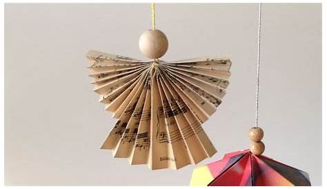 Origami Engel falten - Anleitung für einen Faltengel aus Papier - Talu