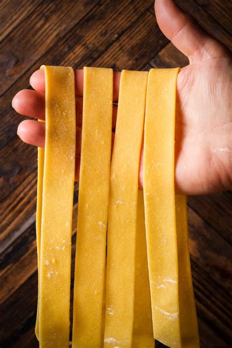 Pappardelle Noodles Width