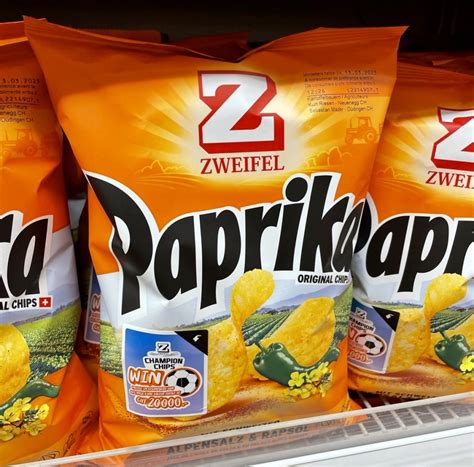 Paprika Chips Swiss