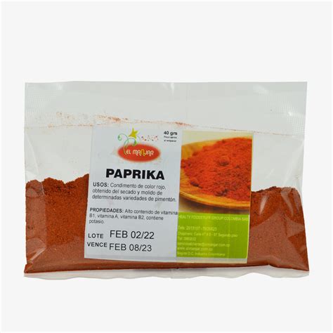 Paprika Sin Gluten