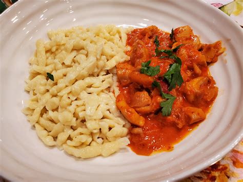 Paprikash Spaetzle