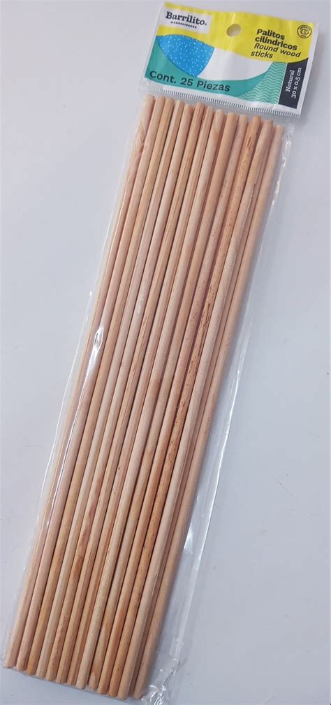 paquete de palos de madera