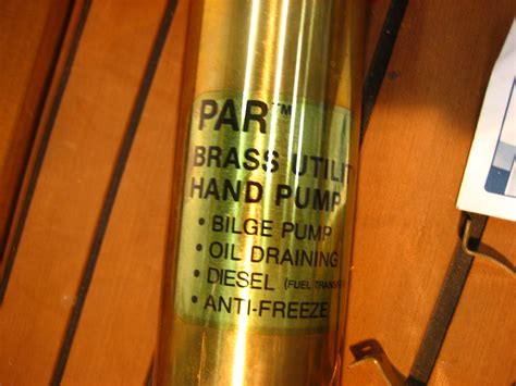 Par Brass Utility Hand Pump