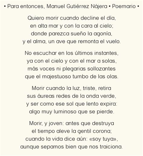 The Best Para Entonces Manuel Gutierrez References