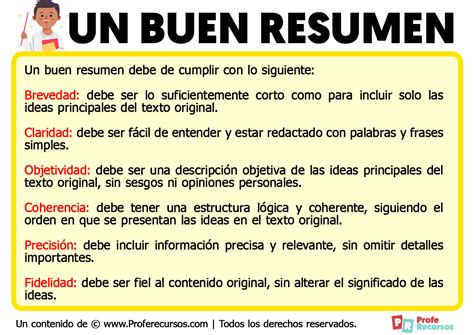 El Resumen
