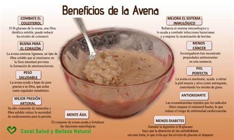 para que sirve la avena con canela