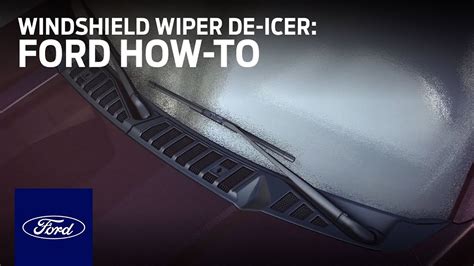Para Que Sirve Windshield Wiper De-Icer