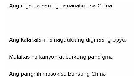 Paraan Ng Pananakop Ng China Sa Pilipinas - pamamaraan inhinyero