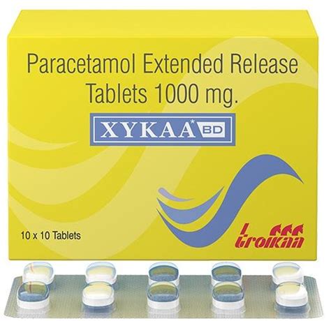 Paracetamol Extended Release Tablets 1000 Mg Side Effects