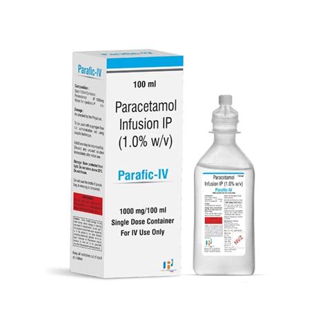 Paracetamol Iv Spc