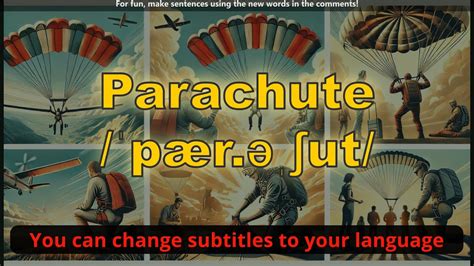 Parachute Meaning With Examples