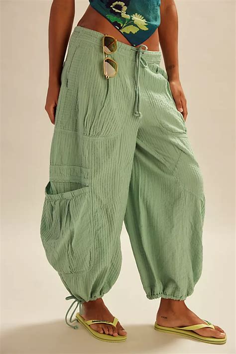 Parachute Pants Low Rise