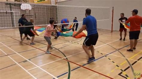 Parachute Volleyball Rules