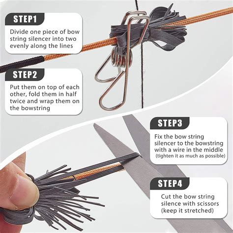 Paracord Bow Silencers