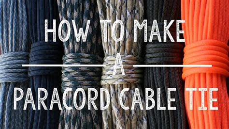 Paracord Cable Ties: The Indestructible Bond, Taming the Tangled Chaos