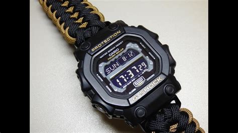 Unbreakable Bond: Paracord's Embrace of G-Shock's Resilience