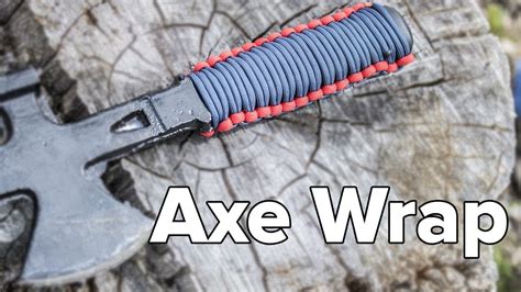 Paracord Handle Wrap Axe