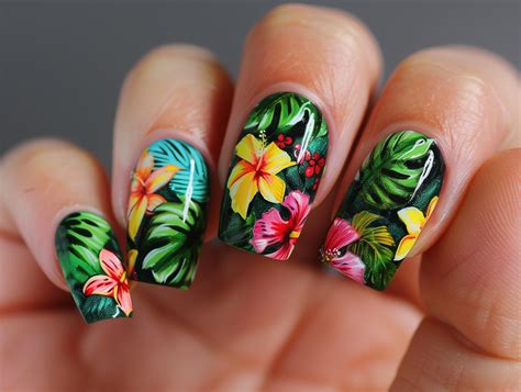 paradise nail designs