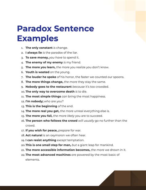 paradox meaning in english with example sentence
