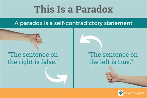 paradox meaning in english with examples