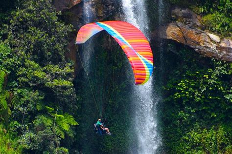 Paragliding Above Splendid Waterfalls: Review of a Personal Tour out of Medellín