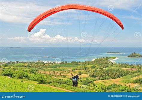 Paragliding Takeoff
