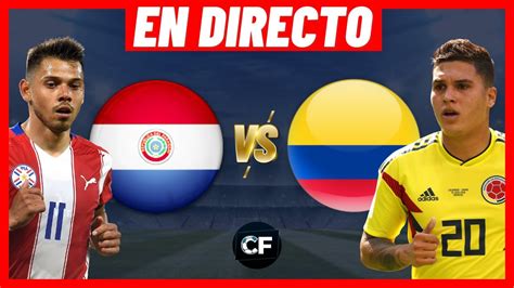 paraguay vs colombia 2022