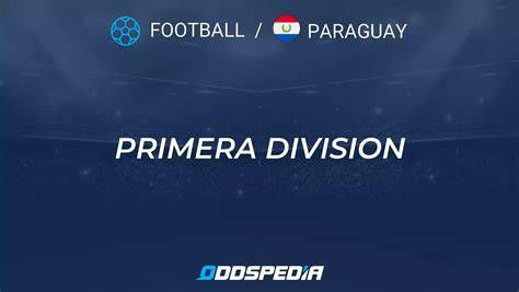 paraguayan primera division fixtures