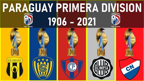 paraguayan primera division history