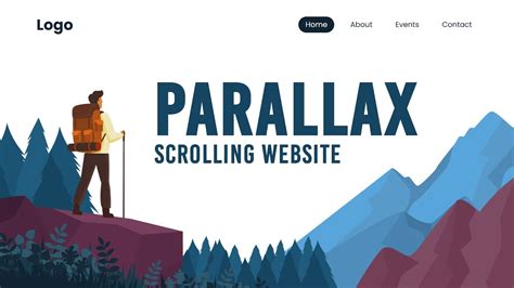 parallax effect website tutorial
